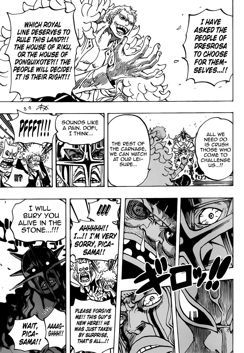 One Piece, Chapter 747 image 09